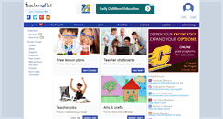 Desktop Screenshot of alaska.teachers.net