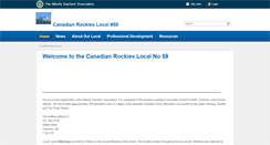 Desktop Screenshot of local59.teachers.ab.ca