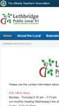 Mobile Screenshot of local41.teachers.ab.ca