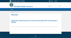 Desktop Screenshot of local5.teachers.ab.ca