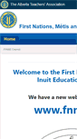 Mobile Screenshot of fnmiec.teachers.ab.ca