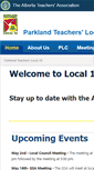Mobile Screenshot of local10.teachers.ab.ca