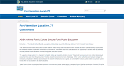 Desktop Screenshot of local77.teachers.ab.ca