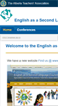 Mobile Screenshot of eslc.teachers.ab.ca